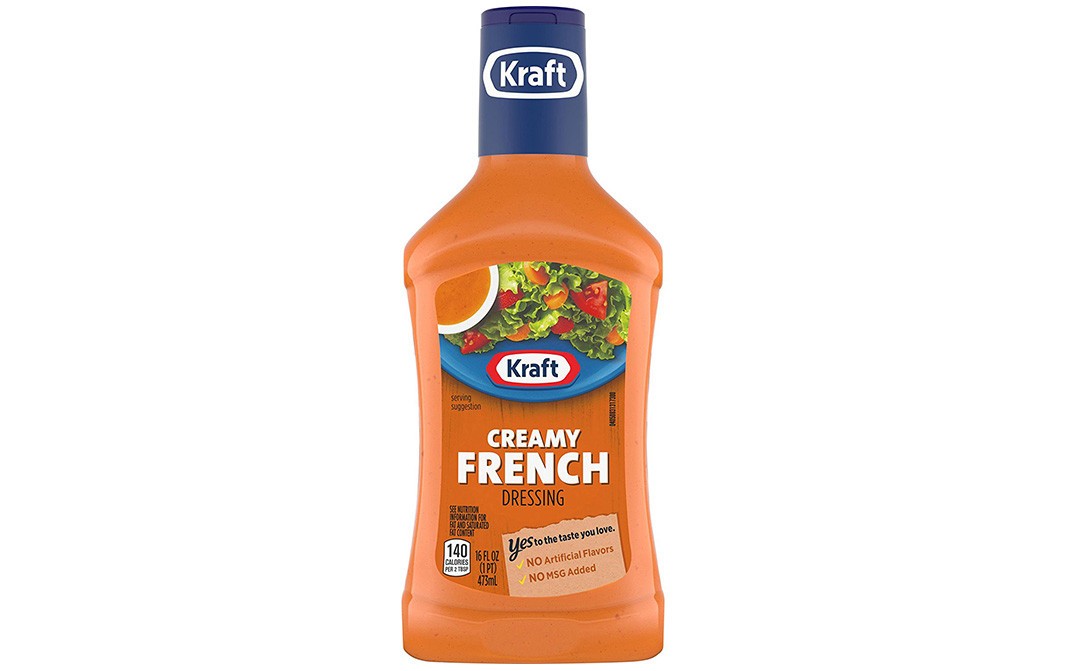 Kraft Creamy French Dressing   Plastic Bottle  473 millilitre